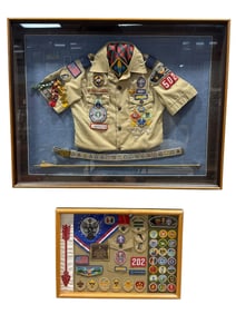 2 Vintage Boy Scout Displays