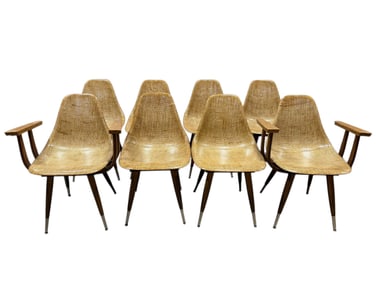 Set of 8 Knoll Prototype Chairs