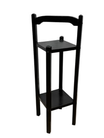 Ebonized Wood Smoke Stand