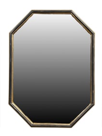 Octgonal Hollywood Regency Style Mirror