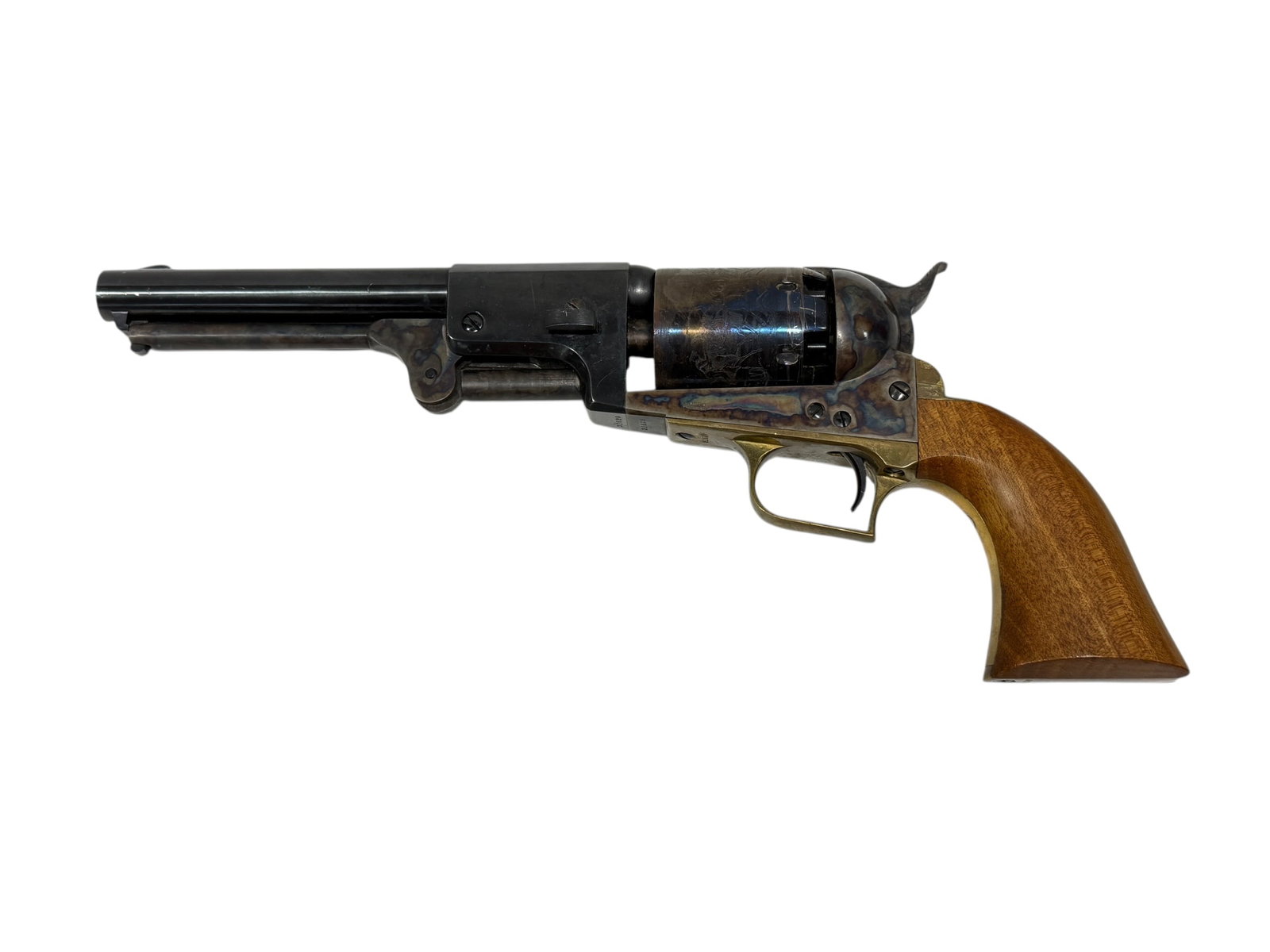 Colt 2nd Model Dragoon .44 Cal Black Powder Revolver: Colt 2nd Model Dragoon .44 Cal Black Powder Revolver. Italian Replica. Measures 13.5" Long. Barrel measures 7.5" Long.