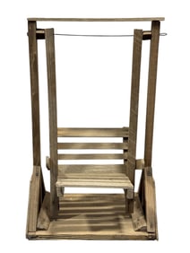 Vintage Wooden Doll Swing