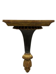 Hollywood Regency Style Gilt Wall Sconce