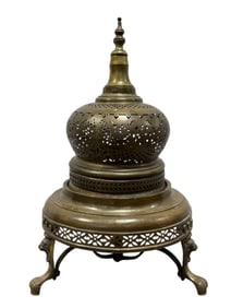 19th C. Turkish Brass Brazier