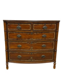 Georgian Style Faux Painted 5 Drawer Chest