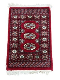 Small Pakistani Hand Knotted Rug