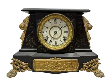 19th C. Grand Tour Style Table Clock