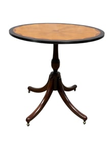 Bombay Co. Accent Table w/ Inlay