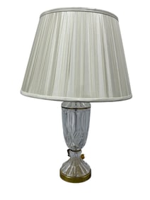 Crystal Glass Base Table Lamp