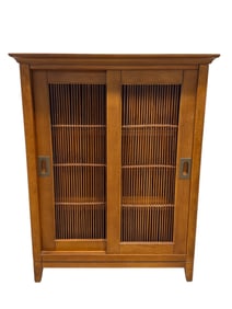 Sliding Door Bookshelf