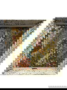 Signed Alvaro Fernandez-Yanez "Spanish Lady" Impasto Oil Painting on Board: Signed Alvaro Fernandez-Yanez "Spanish Lady" Impasto Oil Painting on Board. Alvaro Fernandez-Yanez (American/Argentinian 20th Century). Signed on brass plaque. Depicting spanish lady in a detailed dre