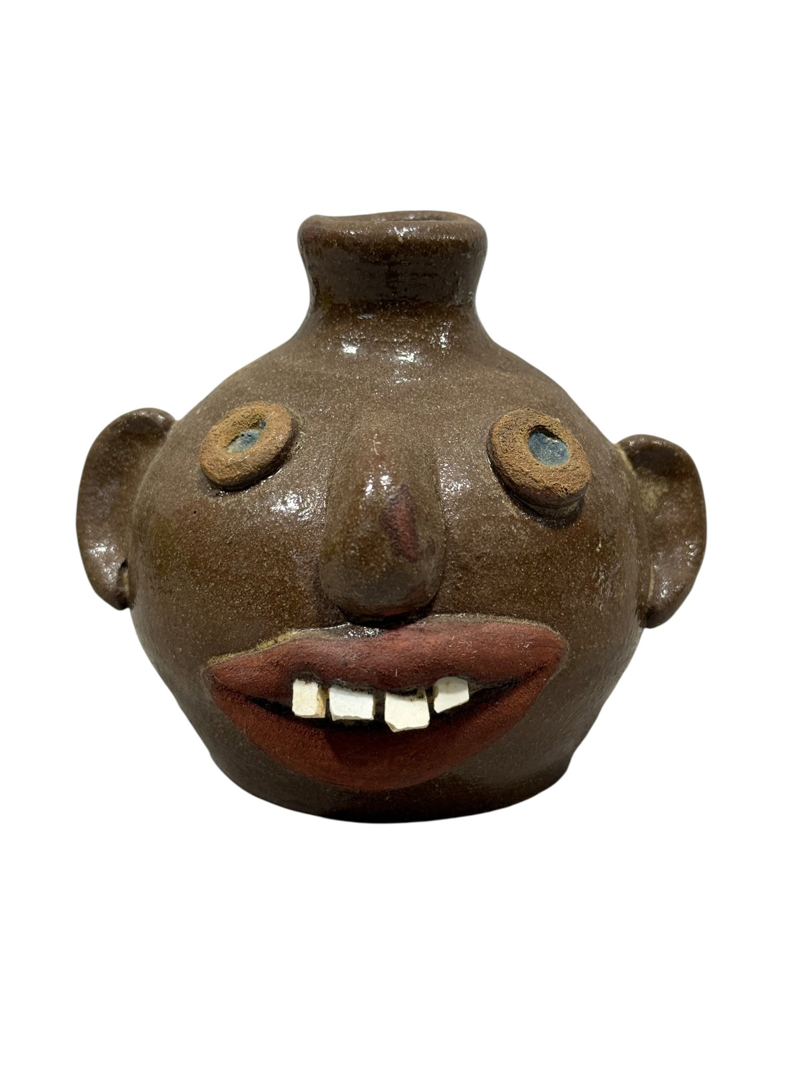Signed Turkey Mtn. Pottery Armuchee 2004 Pottery Jug: Signed Turkey Mtn. Pottery Armuchee 2004 Pottery Jug. Signed on the underside. Measures 3.5" Tall. In good condition.