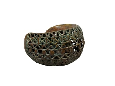 Fine Bronze Massive Bamum Bracelet