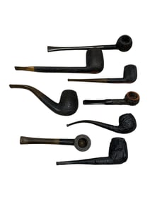 Group of 8 Antique Briarwood Pipes