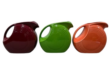 Group of 3 Fiestaware Pitchers
