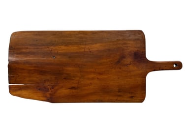 Late 19th C. Turkish Hardwood Breadboard