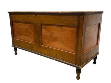 Primitive Blanket Chest on Legs