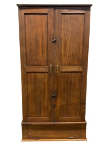 Primitive Printers Cabinet w/ Storage