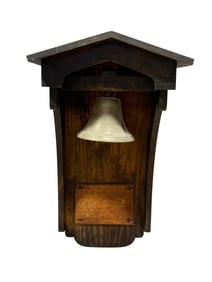 Byron Motto Arts & Crafts Mission Oak Dinner Bell