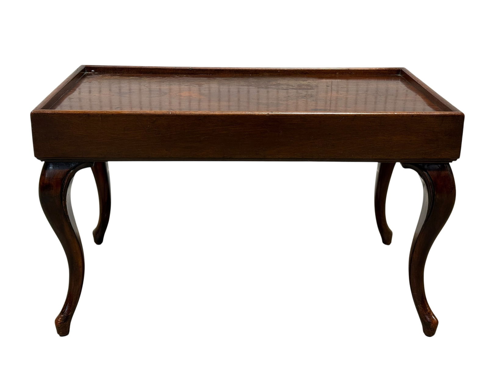 Antique Mahogany Tea Table (1 of 6)