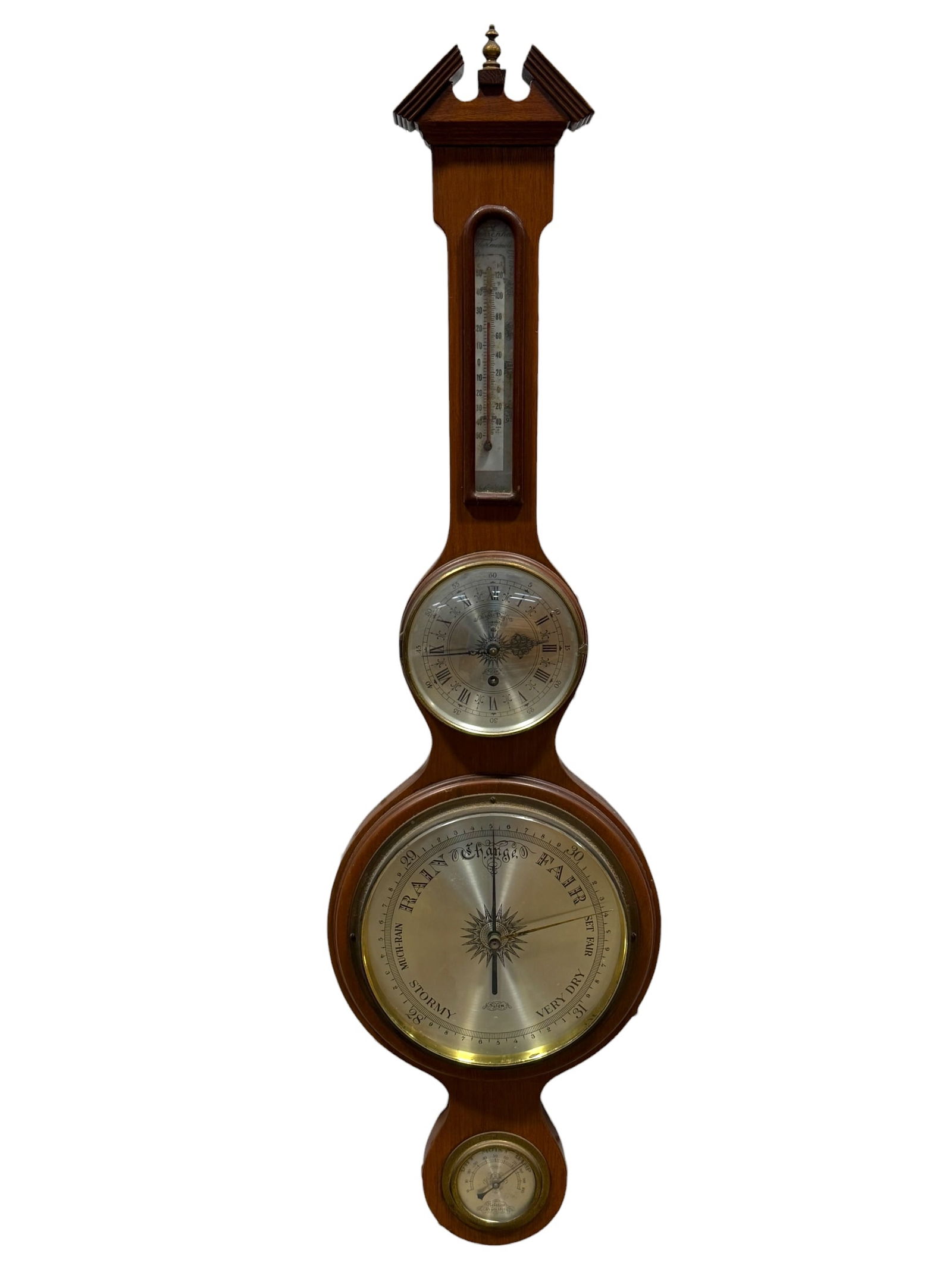 Salem Clock Co. Wall Hanging Barometer (1 of 6)