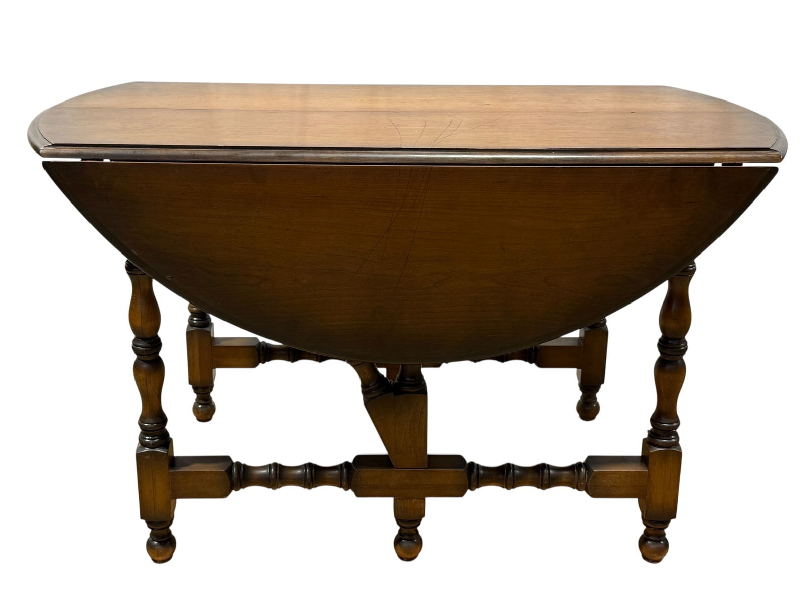 Drop Leaf Dining Table w/ 2 Leaves (1 of 16)