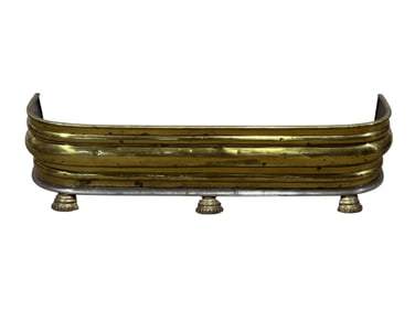 Antique Brass Fire Fender