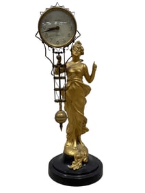 Linden 8 Day Figural 'Diana' Mystery Clock