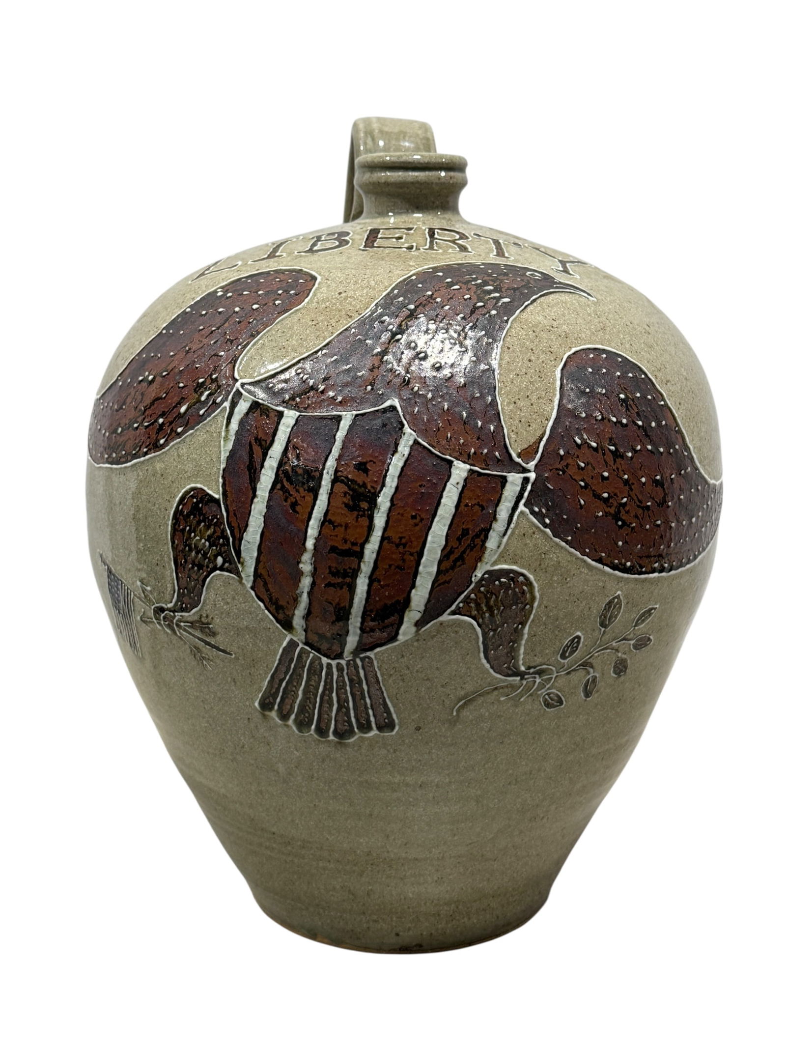 Signed Michael Bayne "Liberty" Jug (1 of 8)