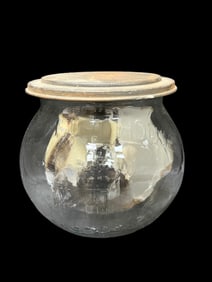 Large "The Nut House" Peanut Jar