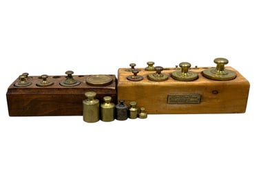 Group of Assorted Vintage Scale Weights