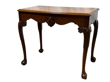 18th C. Llar & Beatty, Ltd. Iris Mahogany Tea Table