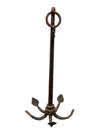 1900s Steel Ships Grapple Anchor