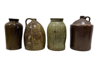 Group of 4 Pottery Pieces