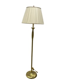 Vintage Brass Floor Lamp