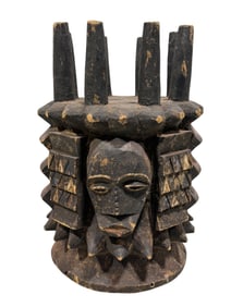 19th C. African Ikegna Igbo Wood Carving