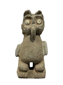 Concrete Garden Owl Statue