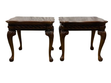 Pair of Haverty Furniture Side Tables