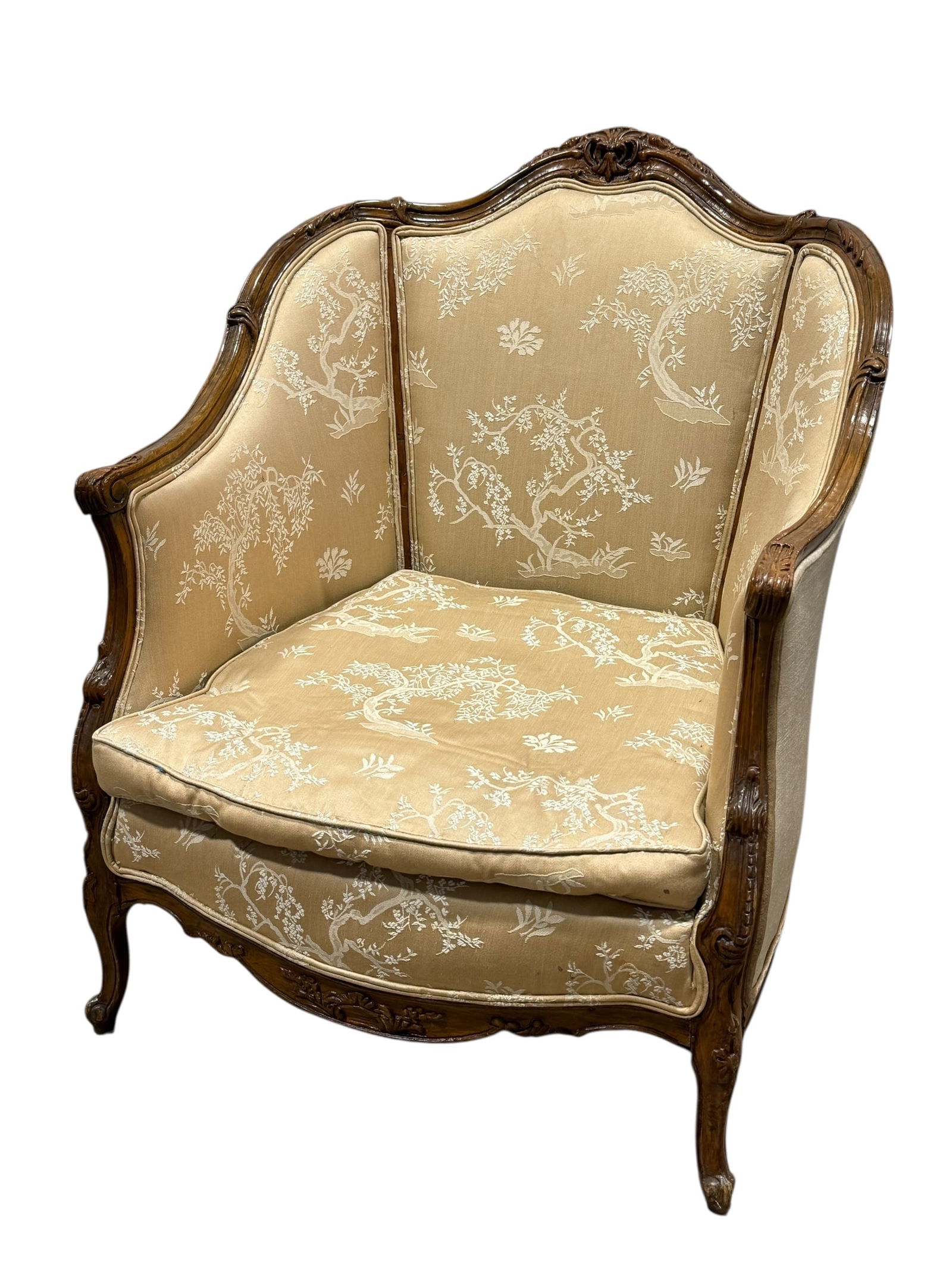 French Louis XV Rococo Style Arm Chair (1 of 13)