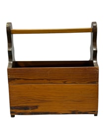 Vintage Wooden Tool Box
