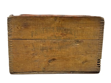 Antique Pratt & Lambert Crate