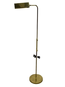 Vintage Brass Adjustable Floor Lamp