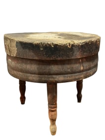 Primitive Round Butcher Block