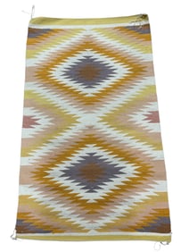 Vintage Navajo Tribal Rug