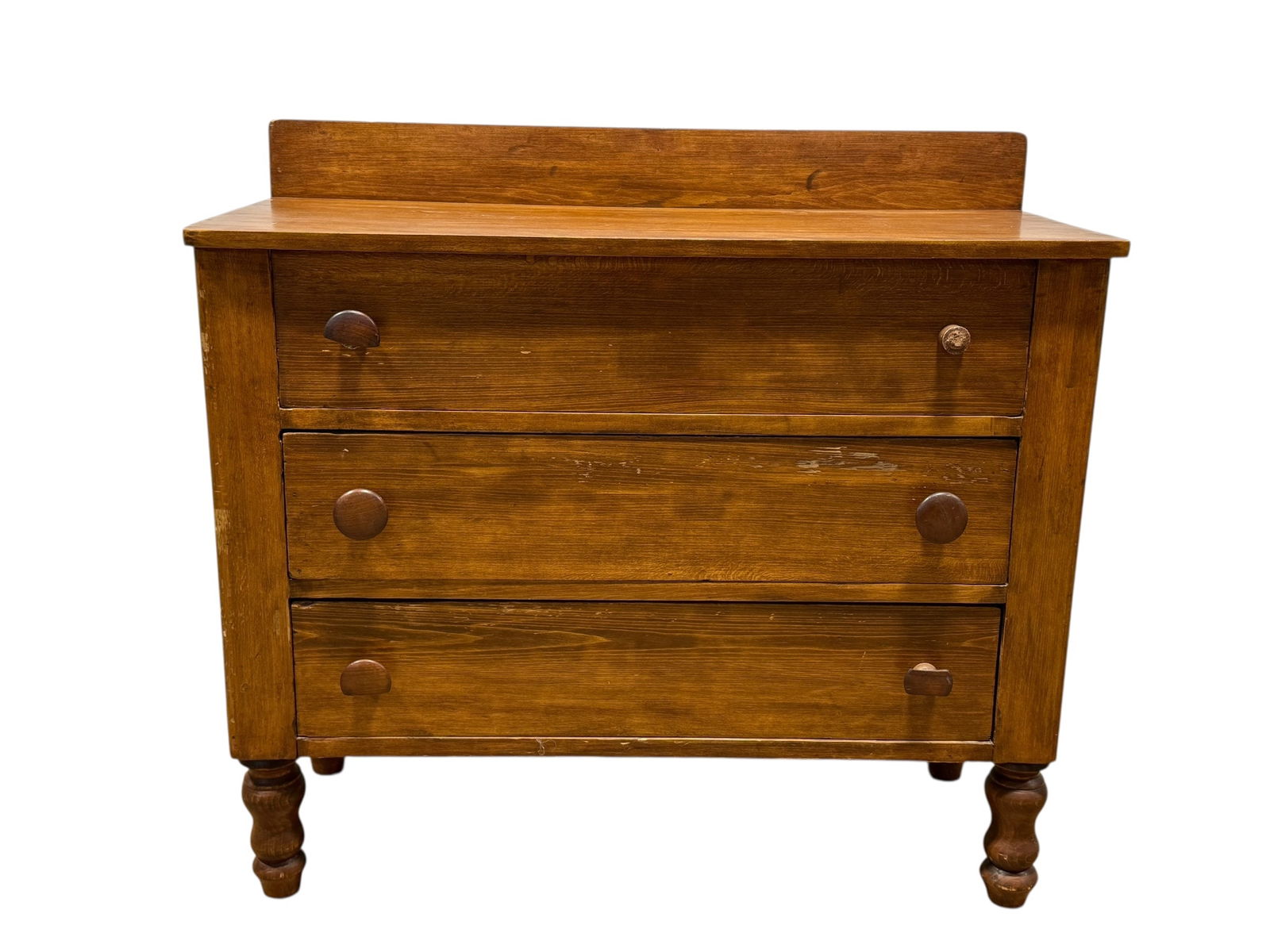 Antique 3 Drawer Chest (1 of 13)