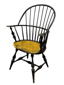 Painted River Bend Chair Co. Windsor Chair