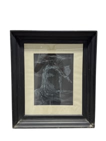Signed Jari Haulina Framed Original Art
