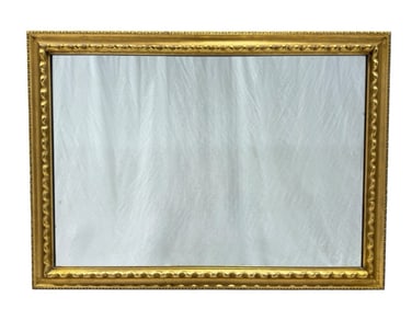 Vintage Giltwood Alameda Pattern Framed Mirror
