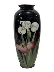 Late 19th C. Japanese Cloisonne Vase