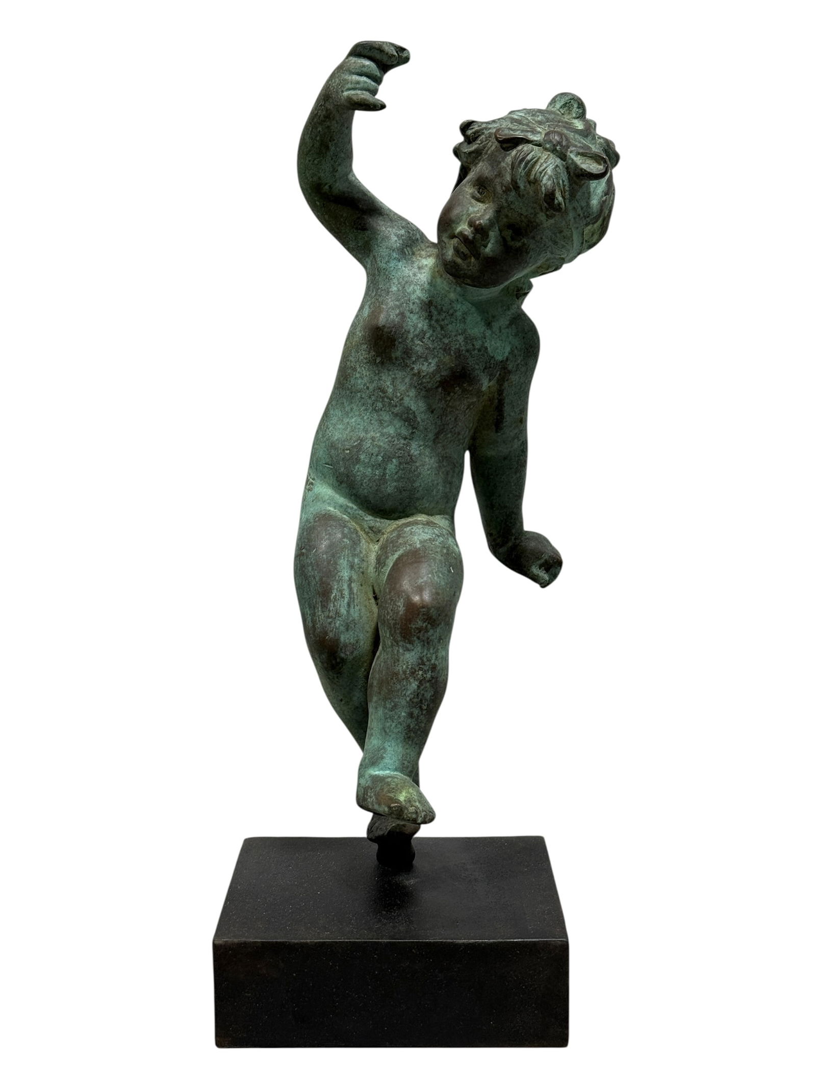 19th C. Grand Tour Italian Bronze Putto Statue (1 of 14)